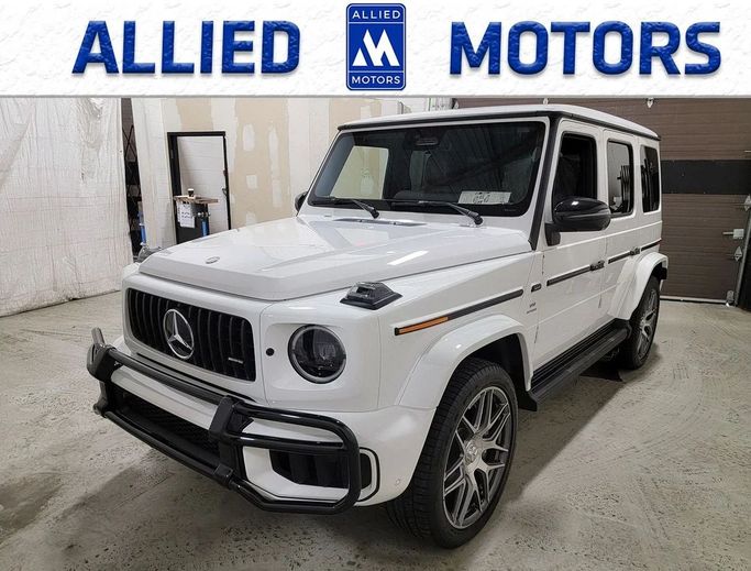 Новый Mercedes-Benz G-Class AMG 63 AMG II (W465) Рестайлинг, 4.0 л, 2025 в Дубае от Allied Motors Белый цвет. Other | AUTO.AE