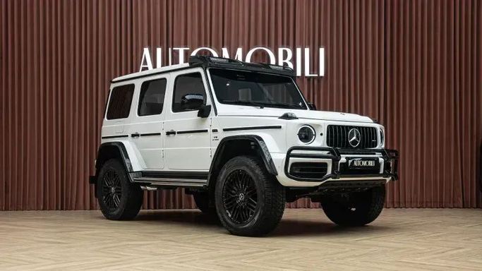 Подержанный Mercedes-Benz G-Class AMG 63 4x4 Squared II (W463), 4.0 л, 2023 в Дубае от Automobili Motors Белый цвет. GCC | AUTO.AE