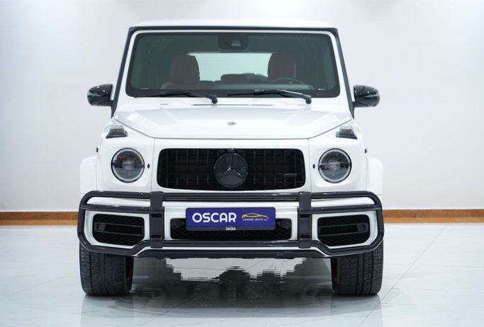 Used Mercedes-Benz G-Class AMG 63 AMG II (W463), 4.0 l, 2022 in Dubai by Oscar Motors, White color.  | AUTO.AE