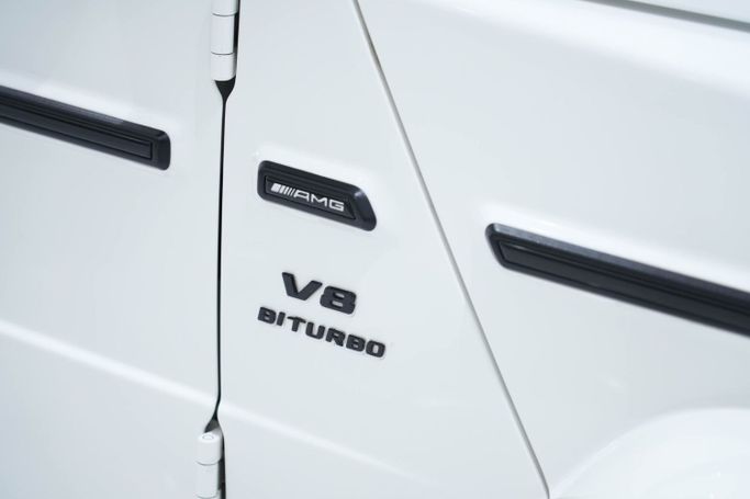 Used Mercedes-Benz G-Class AMG 63 AMG II (W463), 4.0 l, 2022 in Dubai by Oscar Motors, White color.  | AUTO.AE