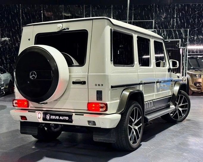 Подержанный Mercedes-Benz G-Class AMG 63 AMG I (W463) Рестайлинг 3, 5.5 л, 2018 в Дубае от Zeus Motors Белый цвет. GCC | AUTO.AE