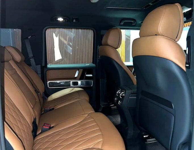 Used Mercedes-Benz G-Class AMG 63 AMG II (W465) Facelift, 4.0 l, 2025 in Dubai by Special Art Motors, Green color. European Specs | AUTO.AE