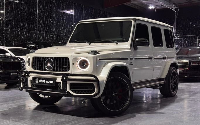Used Mercedes-Benz G-Class AMG 63 AMG II (W463), 4.0 l, 2019 in Dubai by Zeus Motors, White color. GCC Specs | AUTO.AE