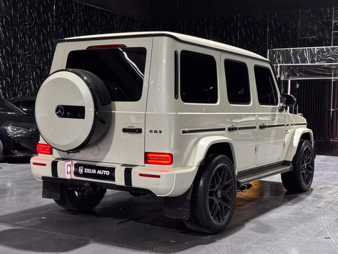 Used Mercedes-Benz G-Class AMG 63 AMG II (W463), 4.0 l, 2019 in Dubai by Zeus Motors, White color. GCC Specs | AUTO.AE