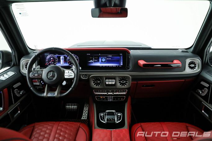 Used Mercedes-Benz G-Class AMG BRABUS 800 4x4 Squared II (W463), 4.0 l, 2022 in Dubai by AUTO DEALS, Green color. European Specs | AUTO.AE