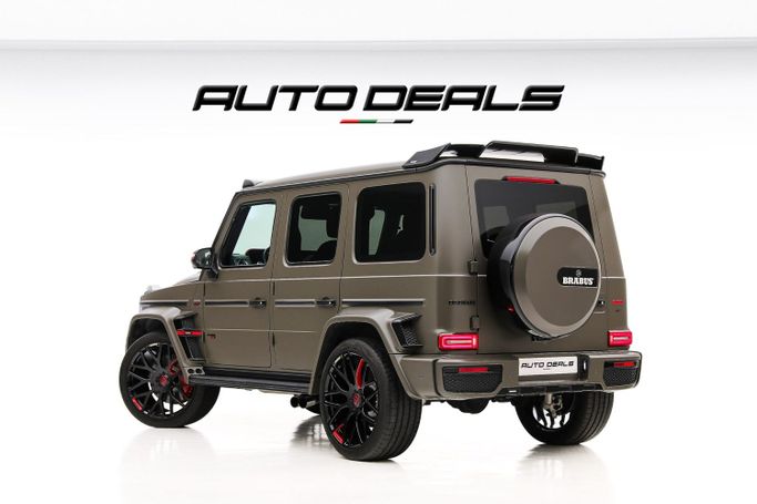 Used Mercedes-Benz G-Class AMG BRABUS 800 4x4 Squared II (W463), 4.0 l, 2022 in Dubai by AUTO DEALS, Green color. European Specs | AUTO.AE