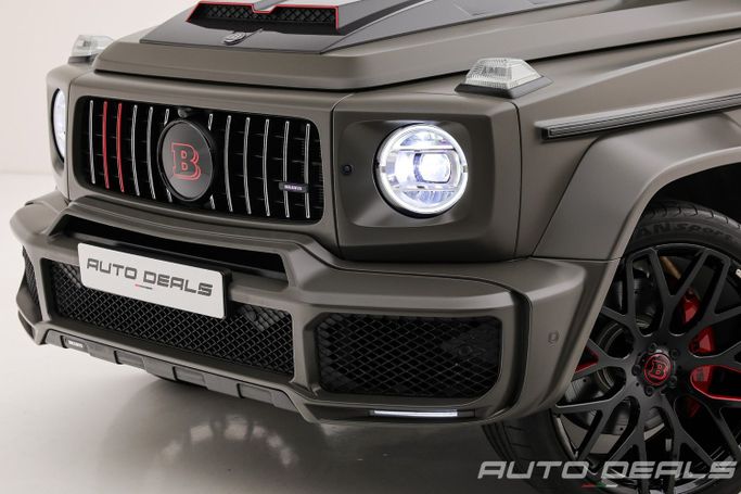 Used Mercedes-Benz G-Class AMG BRABUS 800 4x4 Squared II (W463), 4.0 l, 2022 in Dubai by AUTO DEALS, Green color. European Specs | AUTO.AE