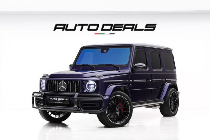 Подержанный Mercedes-Benz G-Class AMG 63 AMG II (W463), 4.0 л, 2021 в Дубае от AUTO DEALS Синий цвет. Европейская | AUTO.AE