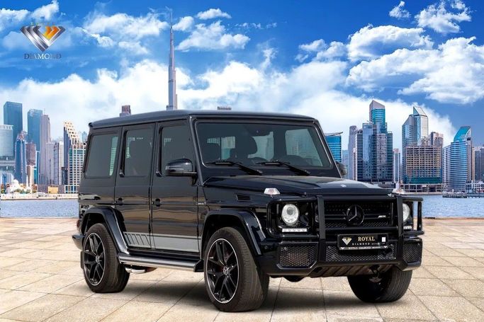 Used Mercedes-Benz G-Class AMG 63 AMG I (W463) Facelift 3, 5.5 l, 2016 in Dubai by Royal Diamond Motors, Black color. GCC Specs | AUTO.AE