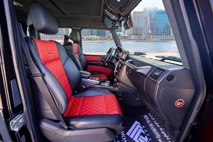 Used Mercedes-Benz G-Class AMG 63 AMG I (W463) Facelift 3, 5.5 l, 2016 in Dubai by Royal Diamond Motors, Black color. GCC Specs | AUTO.AE