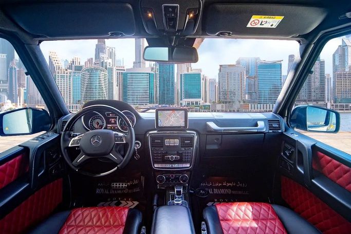 Used Mercedes-Benz G-Class AMG 63 AMG I (W463) Facelift 3, 5.5 l, 2016 in Dubai by Royal Diamond Motors, Black color. GCC Specs | AUTO.AE