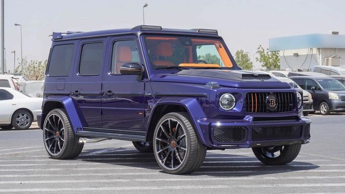 Подержанный Mercedes-Benz G-Class AMG Brabus 800 II (W465) Рестайлинг, 4.0 л, 2024 в Дубае от GT MOTORS Пурпурный цвет. Европейская | AUTO.AE