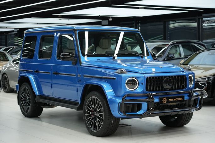 جديدة Mercedes-Benz G-Class AMG 63 AMG عملية شد الوجه II (W465), 4.0 l, 2026 في في دبي من MW Motors ، اللون أزرق. مواصفات الخليج | AUTO.AE