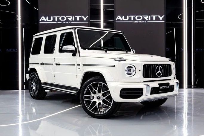 Подержанный Mercedes-Benz G-Class AMG 63 AMG II (W463), 4.0 л, 2020 в Дубае от Autority Motors Белый цвет. Японская | AUTO.AE