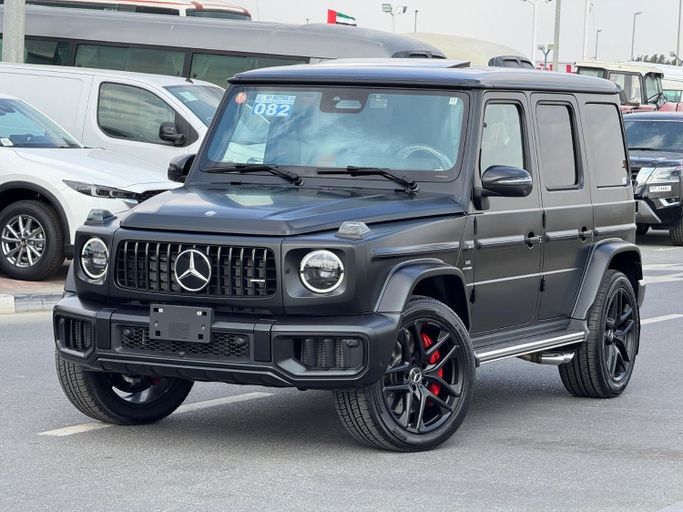 Подержанный Mercedes-Benz G-Class AMG 63 AMG II (W465) Рестайлинг, 4.0 л, 2025 в Дубае от MY MOTORS FZE Черный цвет. Японская | AUTO.AE