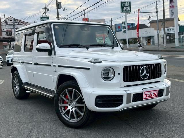 Used Mercedes-Benz G-Class AMG 63 AMG II (W463), 4.0 l, 2019 in Dubai, White color. Japanese Specs | AUTO.AE