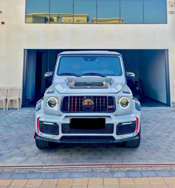 Подержанный Mercedes-Benz G-Class AMG 63 AMG I (W463) Рестайлинг 2, 5.5 л, 2014 в Дубае Серый цвет. GCC | AUTO.AE | Объявление #250013