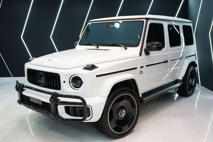 مستعملة Mercedes-Benz G-Class AMG 63 AMG عملية فيس ليفت II (W465), 4.0 l, 2025 في في دبي من Sanam Cars، اللون أبيض. المواصفات الكورية | AUTO.AE | إعلان #257448