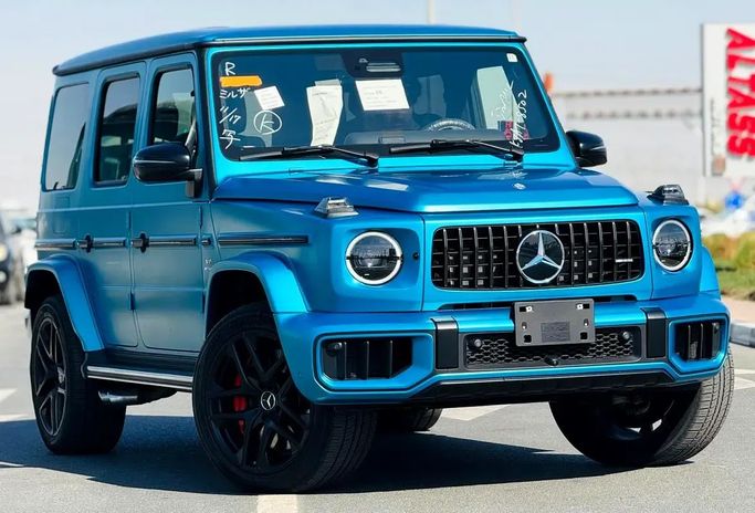 مستعملة Mercedes-Benz G-Class AMG 63 AMG عملية فيس ليفت II (W465), 4.0 l, 2025 في في دبي من Mirza Automobile FZE، اللون أزرق فاتح. المواصفات اليابانية | AUTO.AE | إعلان #260675