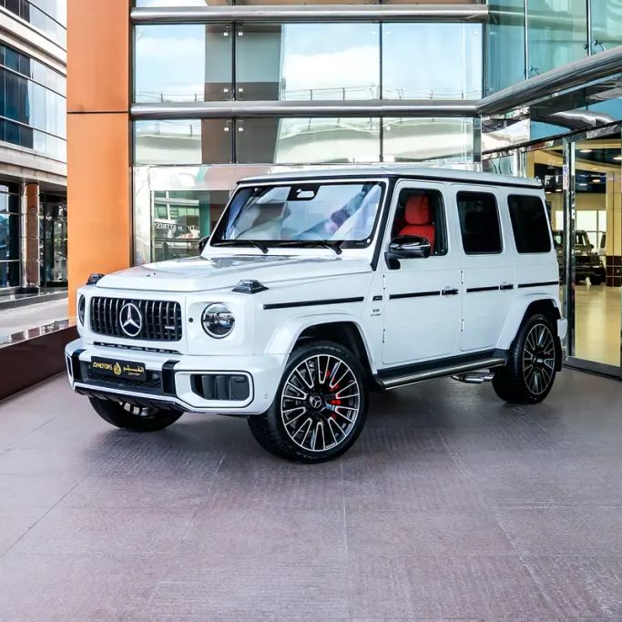 جديدة Mercedes-Benz G-Class AMG 63 AMG عملية فيس ليفت II (W465), 4.0 l, 2025 في في دبي من Q Motors، اللون أبيض.  | AUTO.AE | إعلان #263542