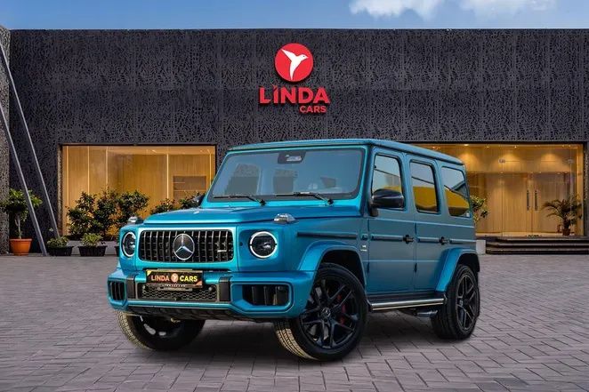 Подержанный Mercedes-Benz G-Class AMG 63 AMG II (W463), 4.0 л, 2025 в Дубае от Linda Cars Синий цвет. Японская | AUTO.AE | Объявление #263945