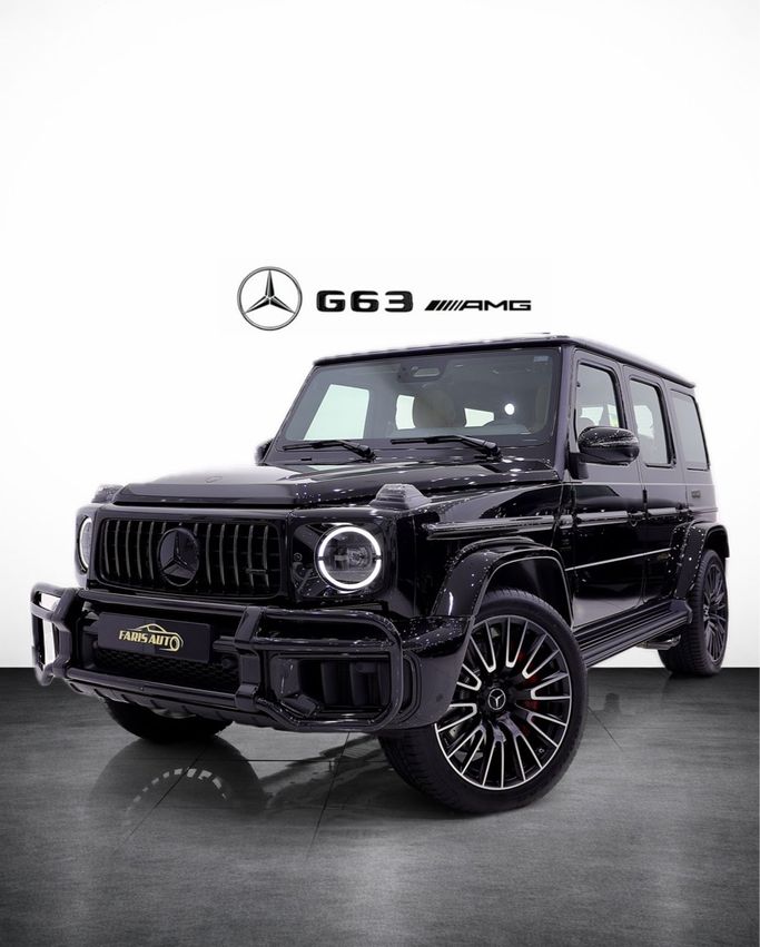 جديدة Mercedes-Benz G-Class AMG 63 AMG عملية فيس ليفت II (W465), 4.0 l, 2026 في في دبي من Al Faris Motors، اللون أسود. مواصفات الخليج | AUTO.AE | إعلان #266519