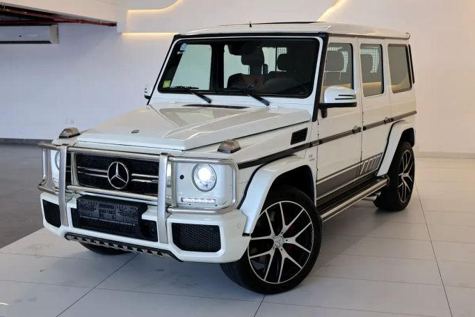 Подержанный Mercedes-Benz G-Class AMG 63 AMG I (W463) Рестайлинг 3, 5.5 л, 2016 в Дубае от AL MARWA CARS Белый цвет. GCC | AUTO.AE | Объявление #267075