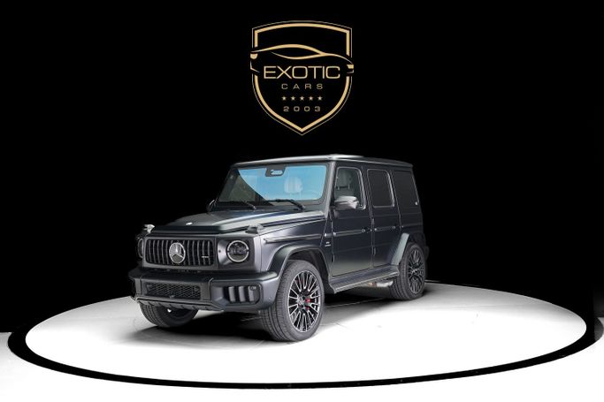 Подержанный Mercedes-Benz G-Class AMG 63 AMG II (W463), 4.0 л, 2025 в Дубае от Exotic Cars Черный цвет. Other | AUTO.AE | Объявление #268401