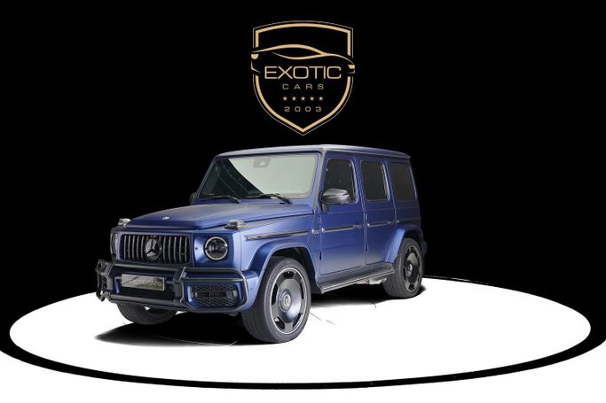 Подержанный Mercedes-Benz G-Class AMG 63 AMG II (W463), 4.0 л, 2023 в Дубае от Exotic Cars Тёмно-синий цвет. GCC | AUTO.AE | Объявление #268403
