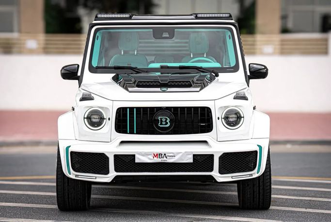 Подержанный Mercedes-Benz G-Class AMG Brabus 900 II (W463), 6.3 л, 2021 в Дубае от MBA Motors Белый цвет.  | AUTO.AE | Объявление #269843