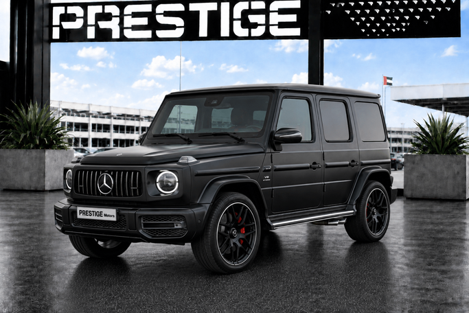 Used Mercedes-Benz G-Class AMG 63 AMG II (W463), 4.0 l, 2021 in Dubai by Prestige motors, Black color. European Specs | AUTO.AE | Listing #271863