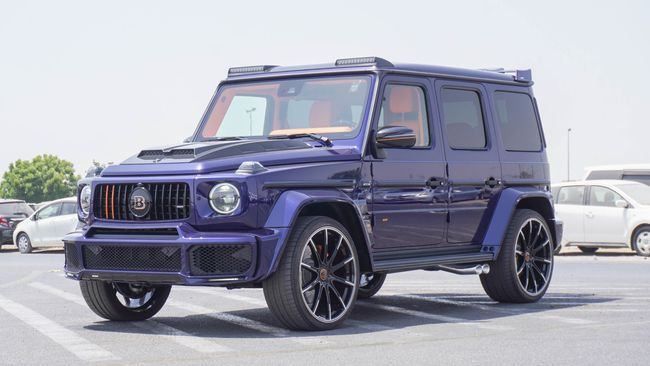 Подержанный Mercedes-Benz G-Class AMG Brabus 800 II (W463), 4.0 л, 2024 в ОАЭ, Дубай от GT MOTORS Фиолетовый цвет. Европейская | AUTO.AE | Объявление #273651
