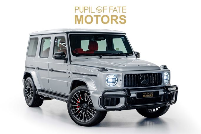Новый Mercedes-Benz G-Class AMG 63 AMG II (W465) Рестайлинг, 4.0 л, 2026 в ОАЭ, Дубай от PUPIL OF FATE MOTORS Серебристый цвет. GCC | AUTO.AE | Объявление #277886
