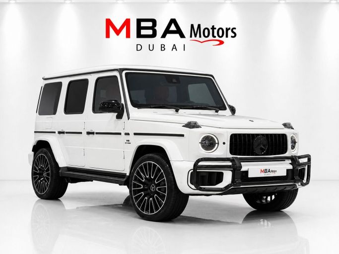Used Mercedes-Benz G-Class AMG 63 AMG II (W463), 4.0 l, 2019 in UAE, Dubai by MBA Motors, White color. American Specs | AUTO.AE | Listing #279028