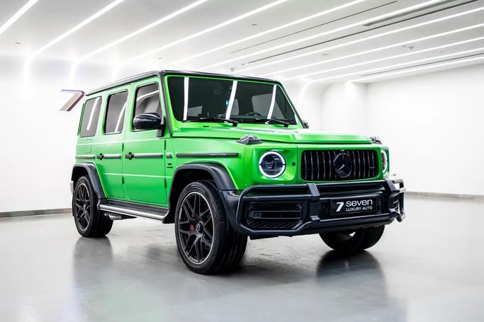 Used Mercedes-Benz G-Class AMG 63 AMG II (W463), 4.0 l, 2022 in UAE, Dubai by 7 Luxury Auto, Green color. GCC Specs | AUTO.AE | Listing #281726