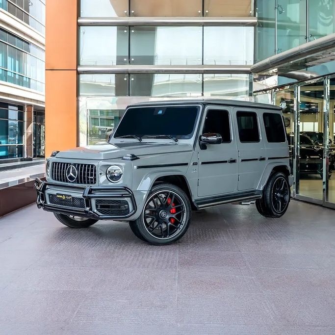Подержанный ⁦Mercedes-Benz G-Class AMG 63 AMG II (W463), 4.0 л, 2021⁩ в ОАЭ, Дубай от Q Motors Серый цвет. Американская | AUTO.AE | Объявление #284460