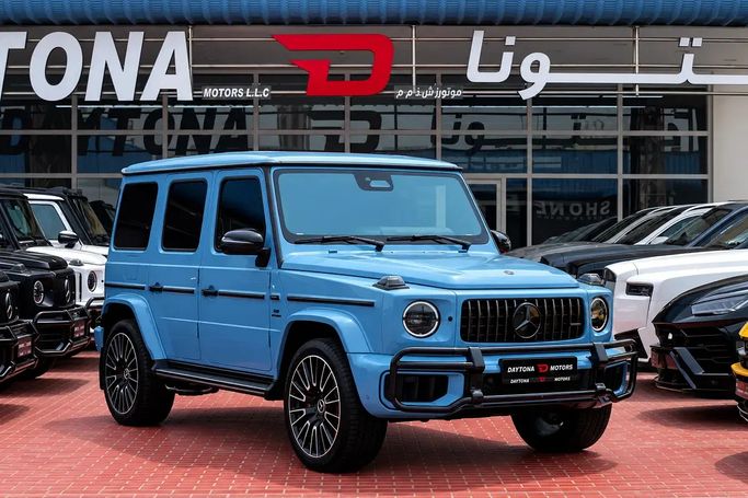 جديدة ⁦Mercedes-Benz G-Class AMG 63 AMG عملية فيس ليفت II (W465)، 4.0 l، 2025⁩ في في الإمارات, دبي من DAYTONA MOTORS، اللون أزرق. المواصفات اليابانية | AUTO.AE | إعلان #284557