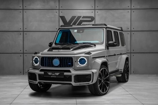 Подержанный ⁦Mercedes-Benz G-Class AMG 63 AMG II (W463), 4.0 л, 2021⁩ в ОАЭ, Дубай от VIP Design Серый цвет. Европейская | AUTO.AE | Объявление #287690