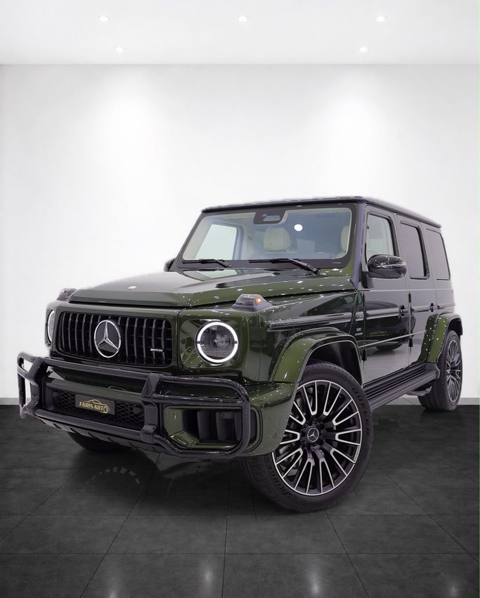جديدة ⁦Mercedes-Benz G-Class AMG 63 AMG عملية فيس ليفت II (W465)، 4.0 l، 2027⁩ في في الإمارات, دبي من Al Faris Motors، اللون أخضر. أخرى | AUTO.AE | إعلان #288190