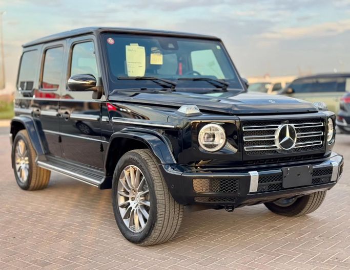 New Mercedes-Benz G-Class 400 III (W463), 2.9 l, 2024 in Dubai by Saeed Auto, Black color. Japanese Specs | AUTO.AE