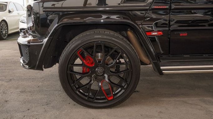 Подержанный Mercedes-Benz G-Class 500 II (W463) Рестайлинг 3, 5.5 л, 2014 в Дубае от Ibitisam Motors Черный цвет.  | AUTO.AE