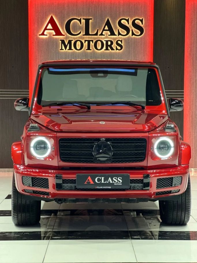 Новый Mercedes-Benz G-Class 500 III (W463), 4.0 л, 2023 в Дубае от A Class Motors Красный цвет.  | AUTO.AE