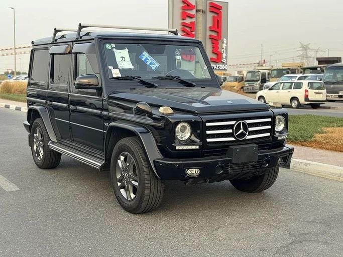 Подержанный Mercedes-Benz G-Class 550 II (W463) Рестайлинг 4, 4.0 л, 2015 в Дубае от Lucky Star Motors Черный цвет. Японская | AUTO.AE