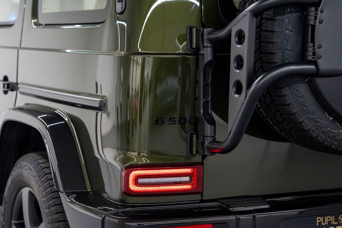 Новый Mercedes-Benz G-Class 500 III (W465) Рестайлинг, 3.0 л, 2025 в Дубае от PUPIL OF FATE MOTORS Зеленый цвет. GCC | AUTO.AE