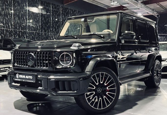 Подержанный Mercedes-Benz G-Class 550 III (W465) Рестайлинг, 3.0 л, 2025 в Дубае от Zeus Motors Черный цвет. Европейская | AUTO.AE