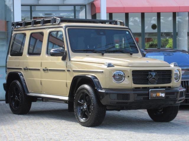 Подержанный Mercedes-Benz G-Class 400 III (W463), 2.9 л, 2024 в Дубае Бежевый цвет. Японская | AUTO.AE