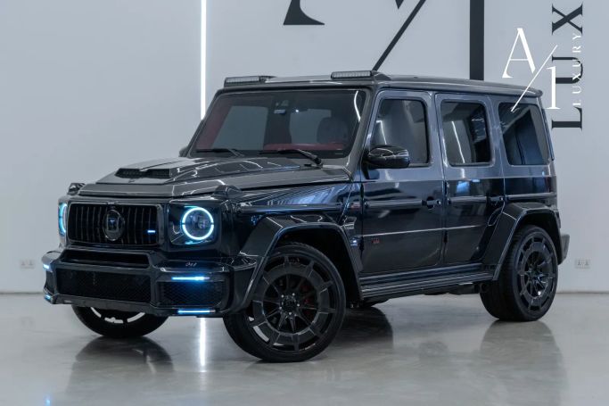 مستعملة Mercedes-Benz G-Class 500 III (W463), 4.0 l, 2021 في في دبي من A1 Luxury Motors، اللون أسود. مواصفات الخليج | AUTO.AE | إعلان #255613