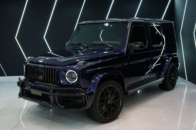 Подержанный Mercedes-Benz G-Class 500 III (W463), 4.0 л, 2022 в ОАЭ, Дубай от Sanam Cars Тёмно-синий цвет. GCC | AUTO.AE | Объявление #274270