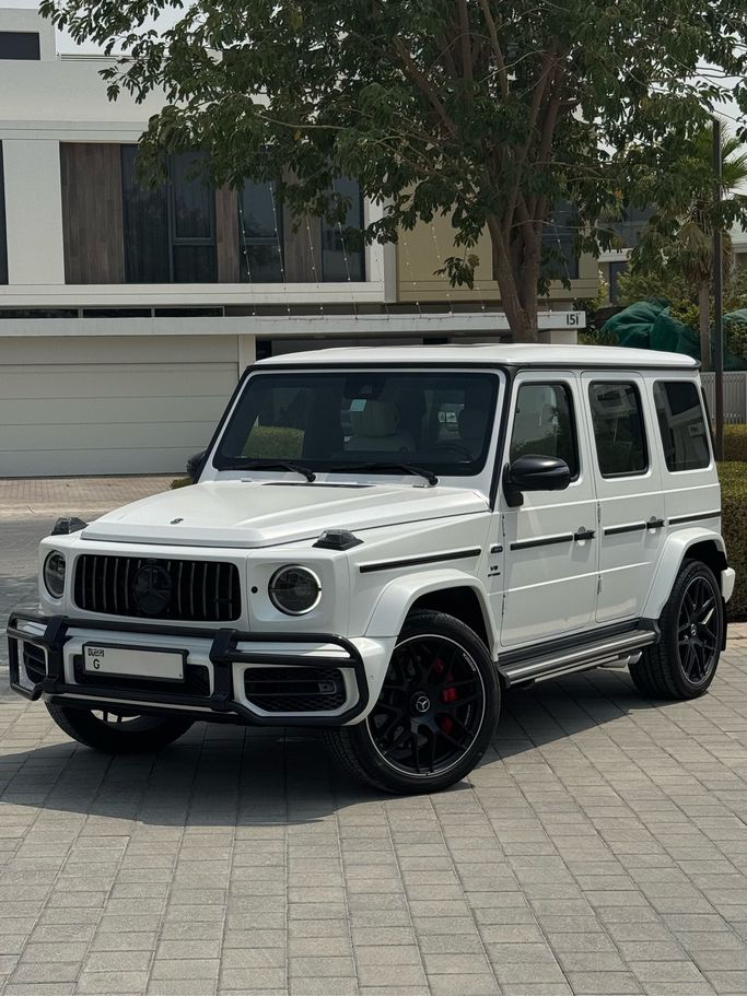 Подержанный Mercedes-Benz G-Class 550 III (W463), 4.0 л, 2023 в ОАЭ, Дубай Белый цвет. Японская | AUTO.AE | Объявление #274320