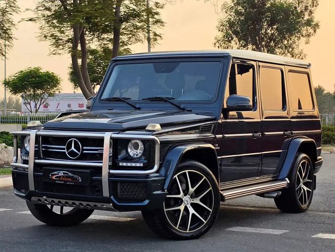 Used ⁦Mercedes-Benz G-Class 550 II (W463) Facelift 4, 4.0 l, 2016⁩ in UAE, Dubai by Chiron Used Cars, Navy Blue color. Japanese Specs | AUTO.AE | Listing #285265